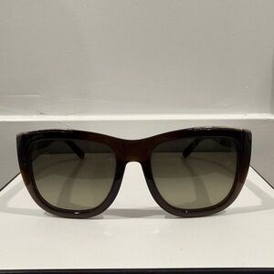 Chloe Brown Sunglasses with Accents